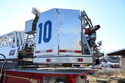 SOLD SOLD SOLD 1997 LTI 93′ Mid-Mount Aerial Platform full