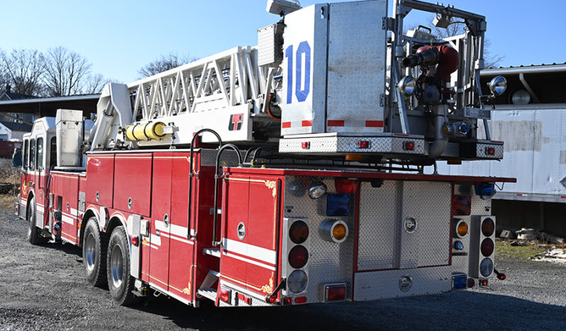 SOLD SOLD SOLD 1997 LTI 93′ Mid-Mount Aerial Platform full