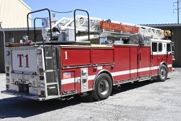 sold sold sold 2007 Seagrave 100′ Aerial Ladder full