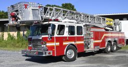 sold sold sold 2003 E-One 95′ Aerial Platform Quint
