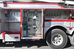 sold sold sold 2003 E-One 95′ Aerial Platform Quint full