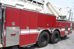 SOLD SOLD SOLD 1999 Pierce 100′ Aerial Platform Quint full