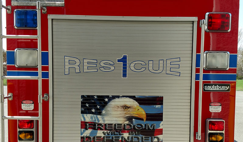 SOLD SOLD 2002 SPARTAN/SAULSBURY HEAVY DUTY NON WALK-IN RESCUE WITH TOOLS full