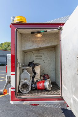 SOLD SOLD SOLD 2005 KME 95′ Mid-Mount Aerial Platform Quint full