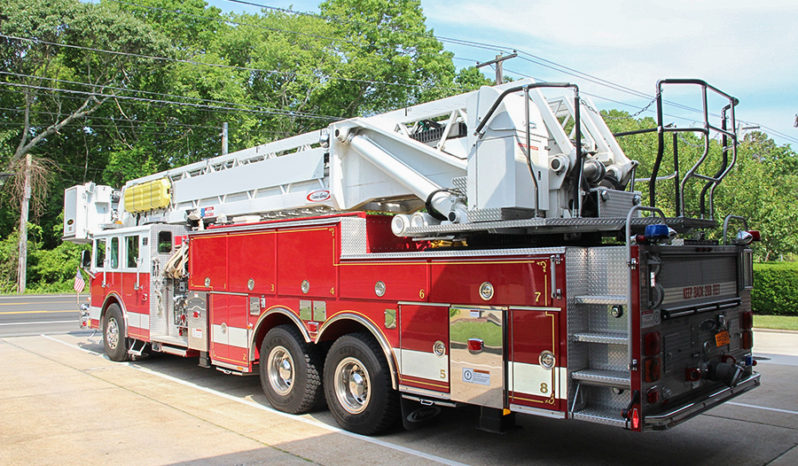 SOLD SOLD SOLD 1999 Pierce 100′ Aerial Platform Quint full