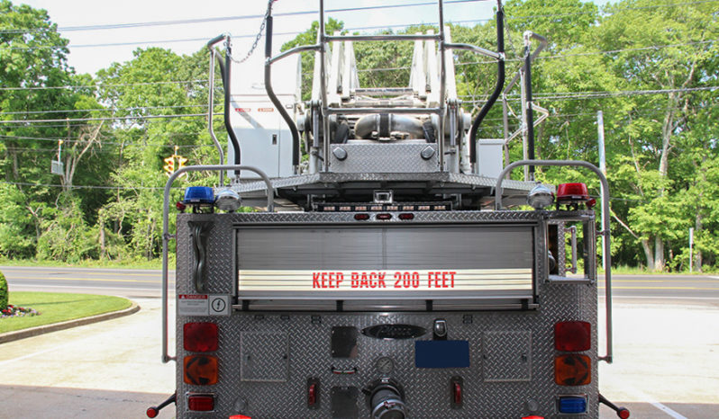 SOLD SOLD SOLD 1999 Pierce 100′ Aerial Platform Quint full