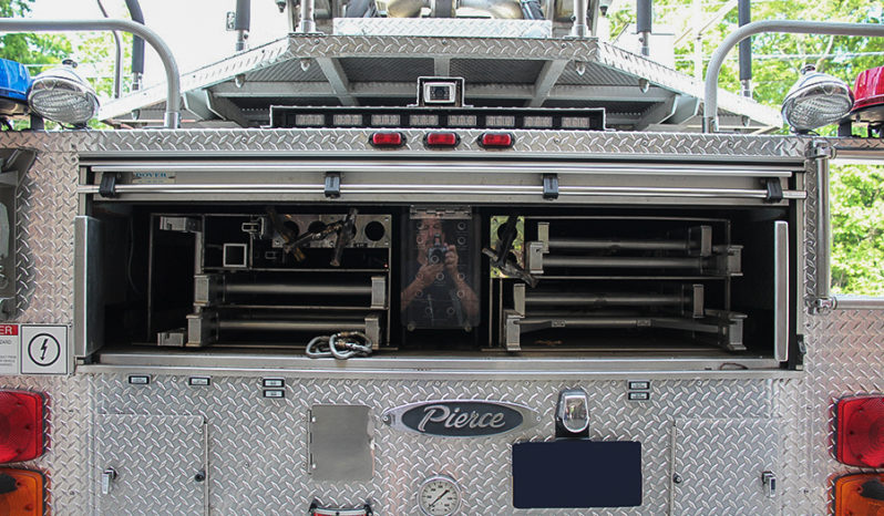 SOLD SOLD SOLD 1999 Pierce 100′ Aerial Platform Quint full