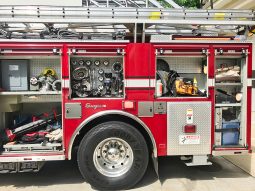 sold sold sold 2005 Seagrave 75′ Aerial Quint full