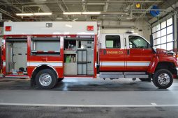 SOLD SOLD SOLD 2009 GMC 4X4 1000/400 Attack Pumper full