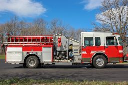 SOLD SOLD SOLD 2002 Spartan/Marion 1500/1000 Top Mount Pumper…..3 Available full