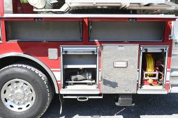 SOLD SOLD SOLD 1999 Pierce 100′ Refurbished Aerial Platform Quint full