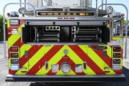 SOLD SOLD SOLD 1999 Pierce 100′ Refurbished Aerial Platform Quint full