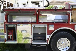 SOLD SOLD SOLD 1999 Pierce 100′ Refurbished Aerial Platform Quint full