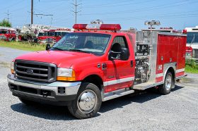 sold sold sold 2002 Ford 4X4 Mini Pumper 750 GPM/300 Tank