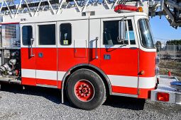 SOLD SOLD SOLD 1994 Pierce 100′ Aerial Platform Quint full