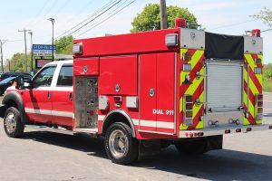 2016 Ford/4 Guys 4X4 Mini Pumper 750 GPM/290 Tank