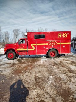 sold sold sold 1998 Ford/4 Guys Medium Duty Walk-In Rescue