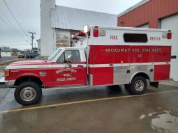 SOLD SOLD 1990 Ford 4X4 Light Rescue / Utility Truck full