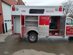 SOLD SOLD 1990 Ford 4X4 Light Rescue / Utility Truck full