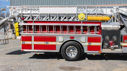 SOLD SOLD 1999 Sutphen 70′ Quint Midmount 1500/400 Platform full