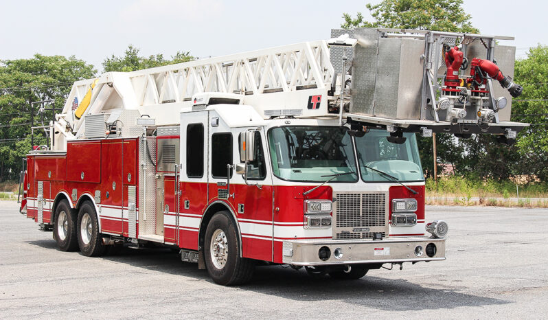 SOLD SOLD SOLD 1996 LTI 100′ Aerial Platform Quint with 2019 Refurb full