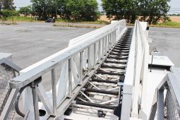 SOLD SOLD SOLD 1996 LTI 100′ Aerial Platform Quint with 2019 Refurb full