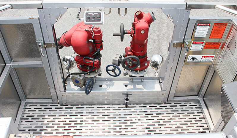 SOLD SOLD SOLD 1996 LTI 100′ Aerial Platform Quint with 2019 Refurb full