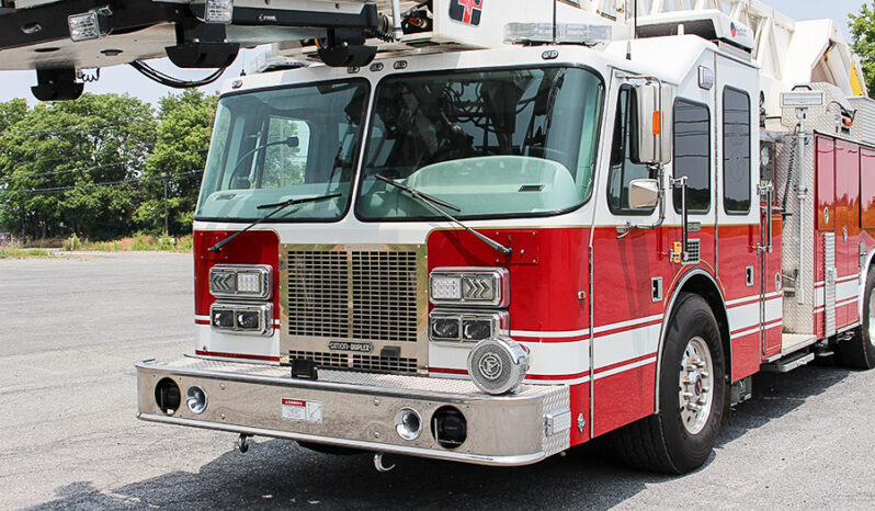 SOLD SOLD SOLD 1996 LTI 100′ Aerial Platform Quint with 2019 Refurb full