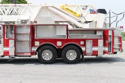 SOLD SOLD SOLD 1996 LTI 100′ Aerial Platform Quint with 2019 Refurb full