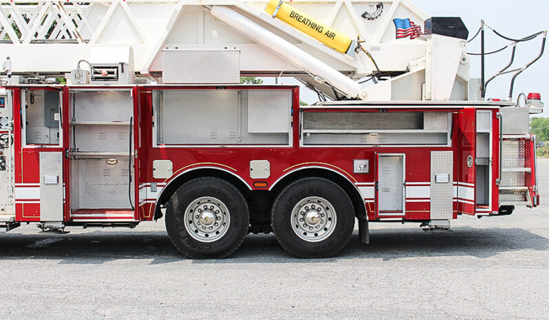 SOLD SOLD SOLD 1996 LTI 100′ Aerial Platform Quint with 2019 Refurb full
