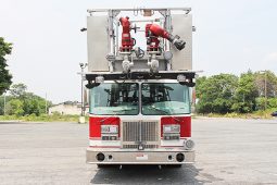 SOLD SOLD SOLD 1996 LTI 100′ Aerial Platform Quint with 2019 Refurb full