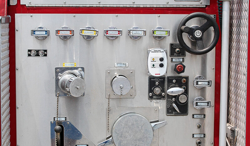 SOLD SOLD SOLD 1996 LTI 100′ Aerial Platform Quint with 2019 Refurb full