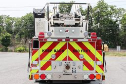 SOLD SOLD SOLD 1996 LTI 100′ Aerial Platform Quint with 2019 Refurb full