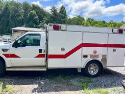 sold sold sold 2002 Ford 4X4 Light Rescue / Utility Truck full