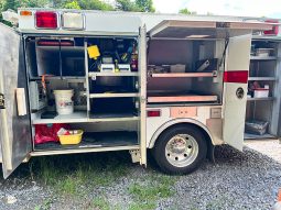 sold sold sold 2002 Ford 4X4 Light Rescue / Utility Truck full