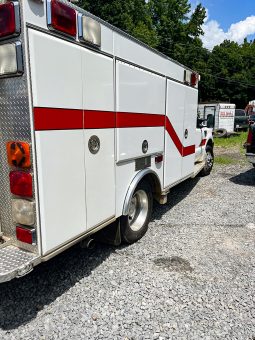 sold sold sold 2002 Ford 4X4 Light Rescue / Utility Truck full