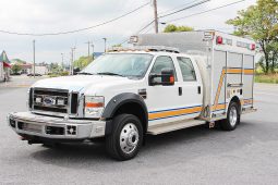 SOLD SOLD SOLD 2008 Ford/KME 4X4 Mini Pumper 500 GPM/250 Tank