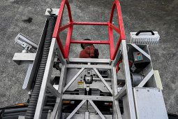 SOLD SOLD SOLD 2009 Pierce 75′ ALUMINUM LADDER Quint 1500/400 full
