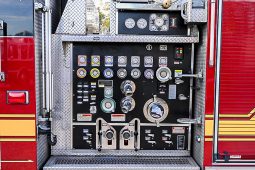 SOLD SOLD SOLD 2009 Pierce 75′ ALUMINUM LADDER Quint 1500/400 full