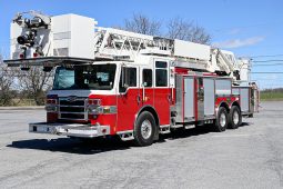 SOLD SOLD SOLD 2012 Pierce 100′ Aerial Platform Quint