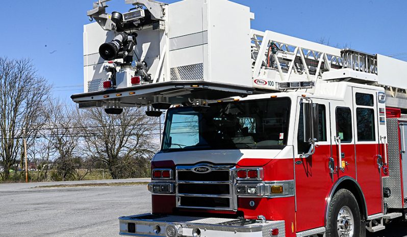 SOLD SOLD SOLD 2012 Pierce 100′ Aerial Platform Quint full