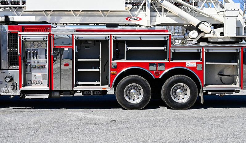 SOLD SOLD SOLD 2012 Pierce 100′ Aerial Platform Quint full