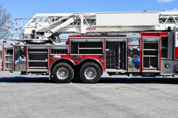 SOLD SOLD SOLD 2012 Pierce 100′ Aerial Platform Quint full