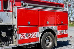 SOLD SOLD SOLD 2003 E-One 1500/1250 Rural Pumper With rear dump full