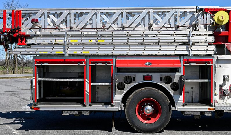 SOLD SOLD SOLD 2008 Sutphen 75′ Midmount Aerial Quint  1750/500 full