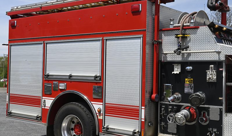 SOLD SOLD 2011 Pierce 1250/1000 Rural Pumper with rear dump full