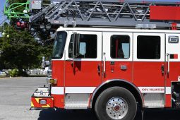 SOLD SOLD SOLD  2018 Pierce Enforcer 107′ Aerial Quint 1500/500 full