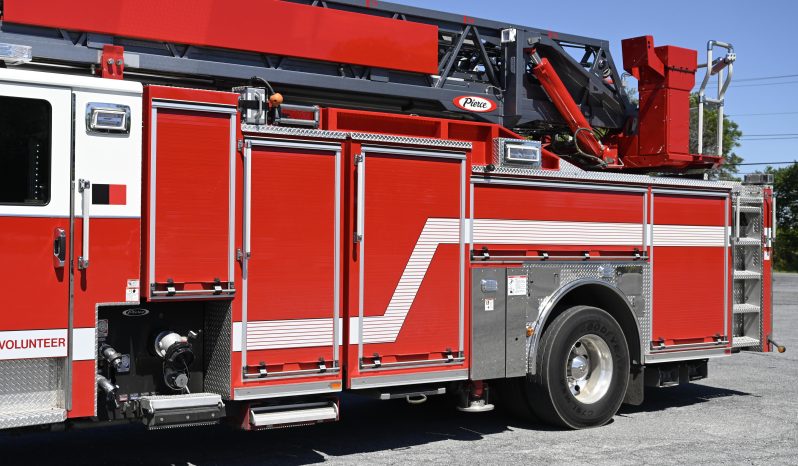 SOLD SOLD SOLD  2018 Pierce Enforcer 107′ Aerial Quint 1500/500 full