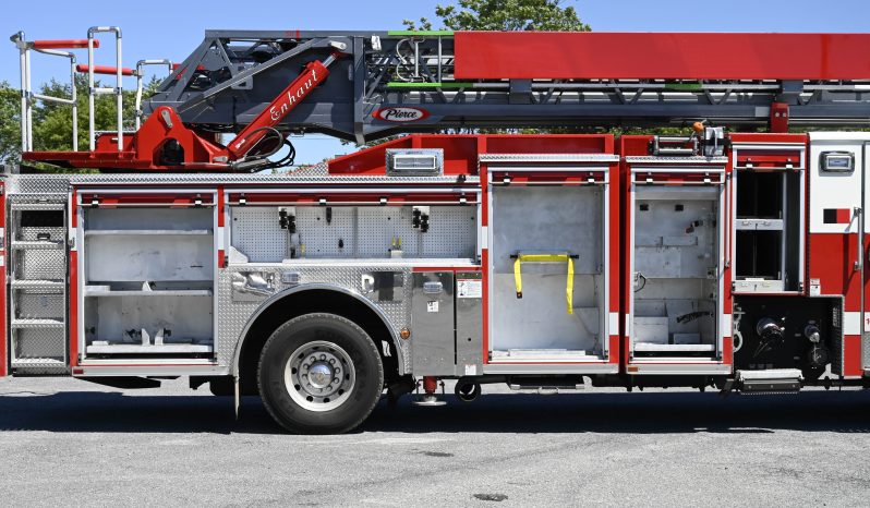 SOLD SOLD SOLD  2018 Pierce Enforcer 107′ Aerial Quint 1500/500 full