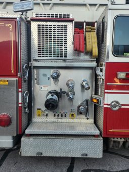 sold sold 1993 Pierce 100′ Aerial Platform With Pump full